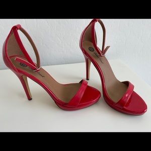 Red stilettos